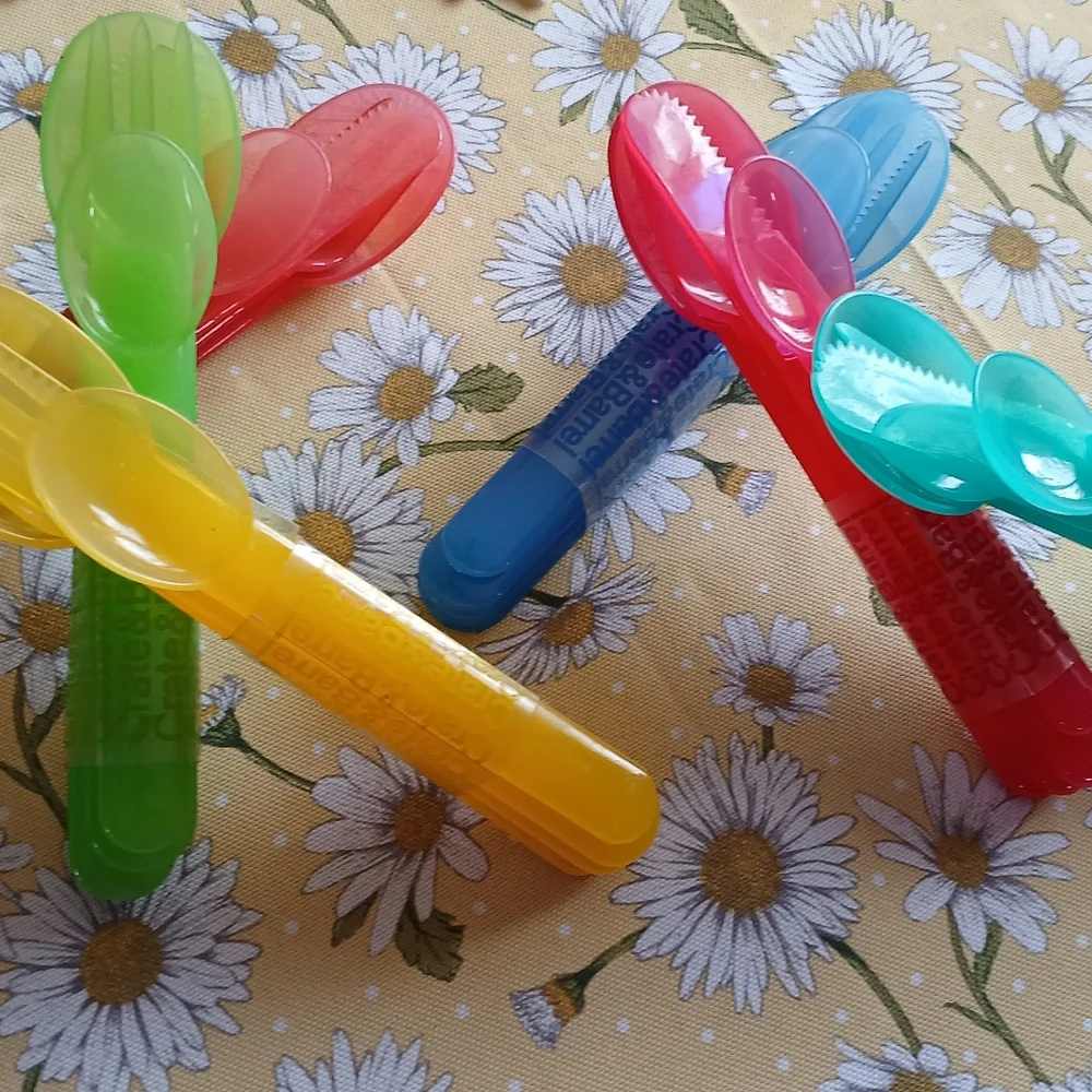 Crate & Barrel Colorful Outdoor Utensil Set - Picture 9 of 11